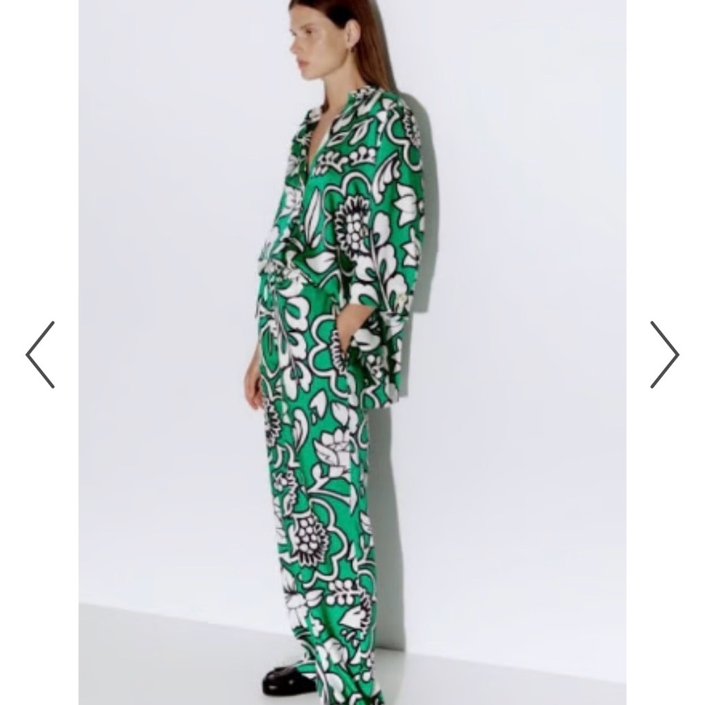 Zara set pants and blouse